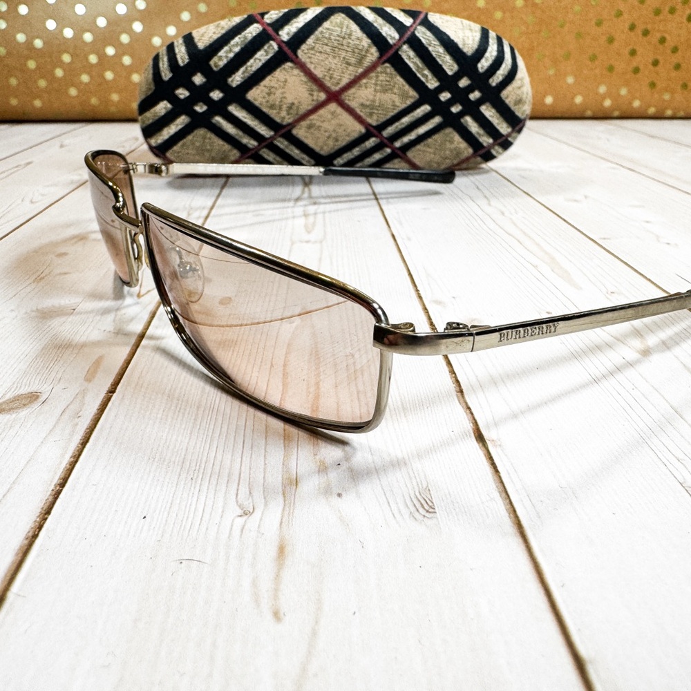 Burberry Rectangular Sunglasses B 8973/S 6lb Kh 6… - image 2